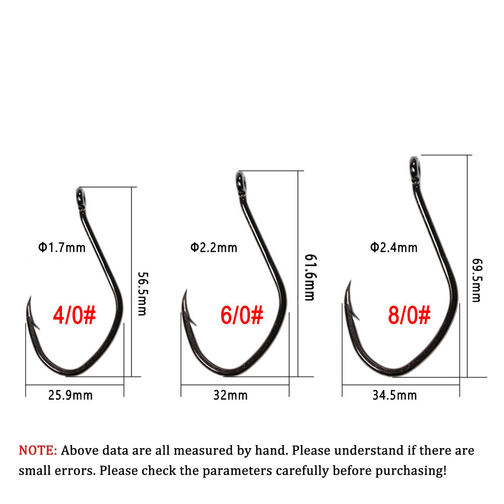 Wifreo 20pcs V Shape Catfish H - Fishing Hook Barbless のレビューと価格