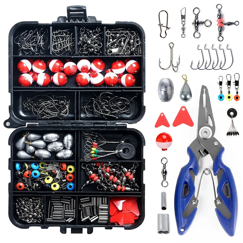 263pcs Outdoor Fishing Accesso - Fishing Hook Box のレビューと価格