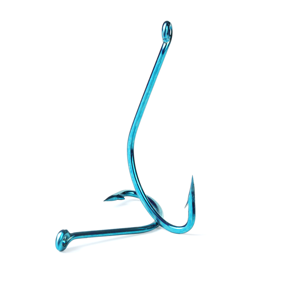 10pcs 2#-15# Blue High Carbon  - Fishing Hook Circle のレビューと価格