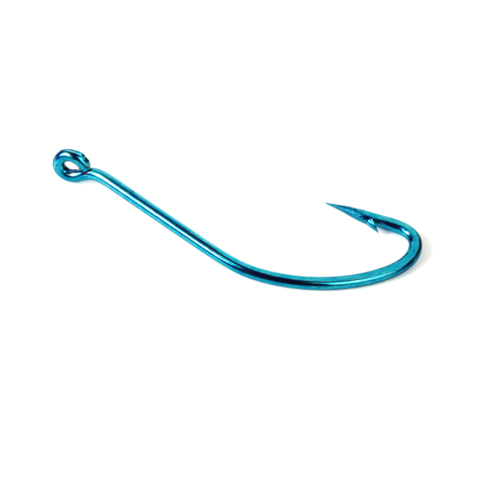 10pcs 2#-15# Blue High Carbon  - Fishing Hook Circle のレビューと価格