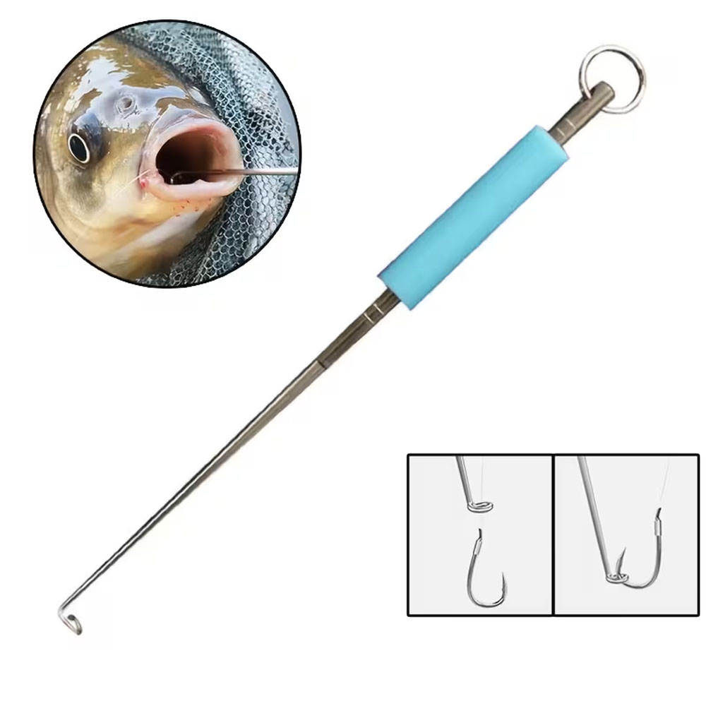 Heavy-Duty Stainless Steel Dee - Fishing Hook Remover のレビューと価格