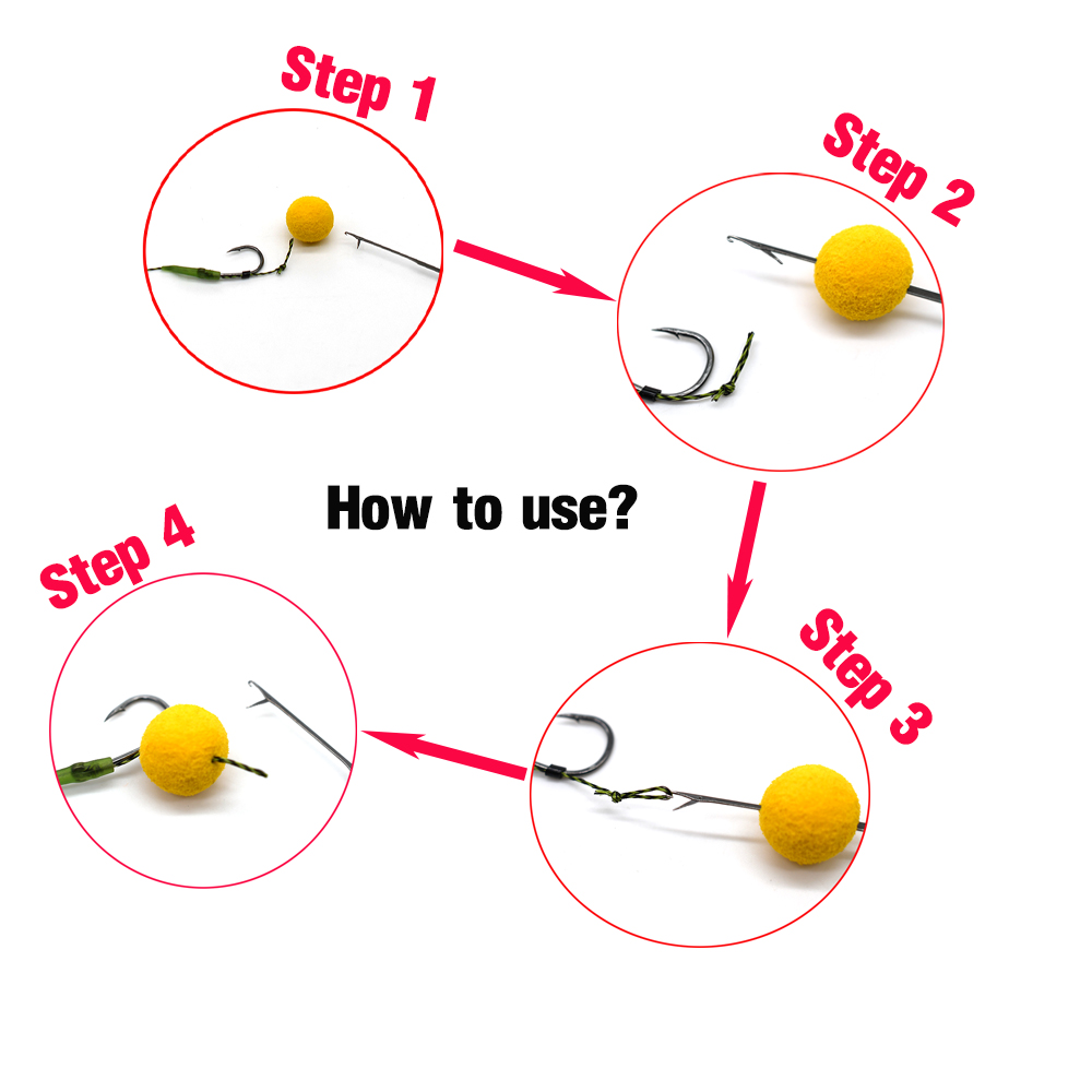 MNFT 1PC Carp Fishing Tools Ba - Fishing Hook Stainless Steel のレビューと価格