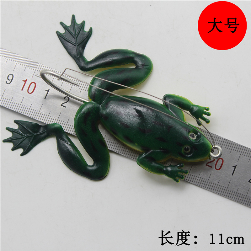Weedless Soft Frog Lure With H - Fishing Hook Weedless のレビューと価格