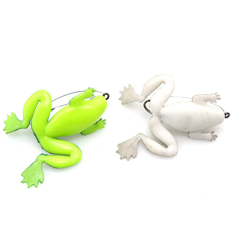 Weedless Soft Frog Lure With H - Fishing Hook Weedless のレビューと価格