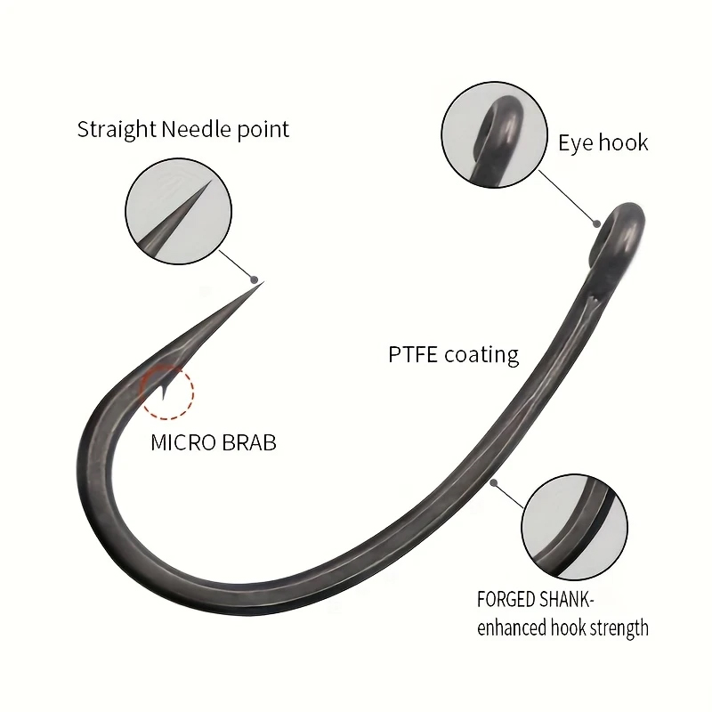 6pcs Ready Made Blow Back Hair - Fishing Hook Size のレビューと価格