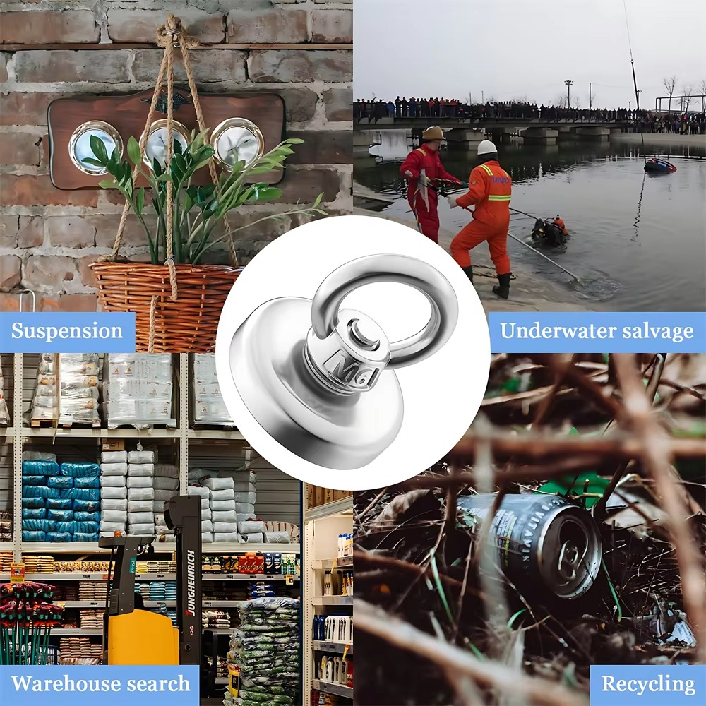 Fishing Salvage Neodymium Magn - Fishing Hook Stainless Steel のレビューと価格