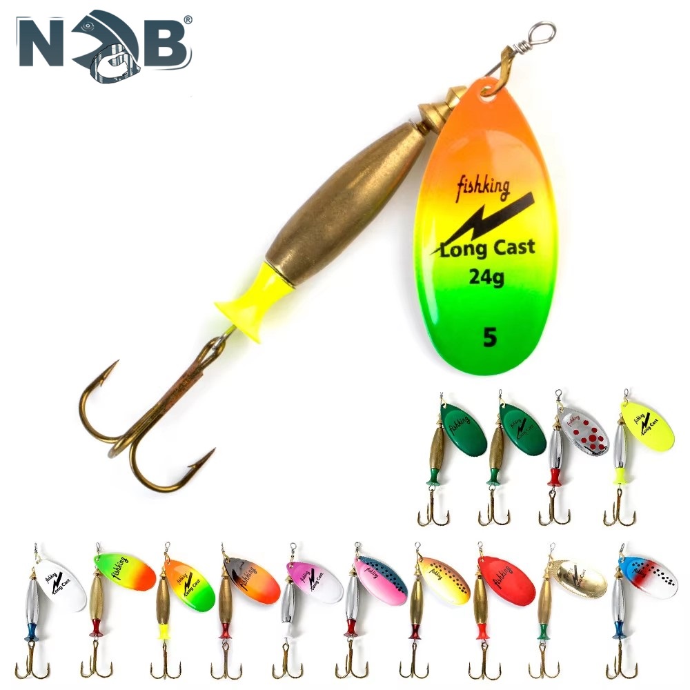 NGB Long Cast Spinner Bait Fis - Fishing Hook Treble のレビューと価格