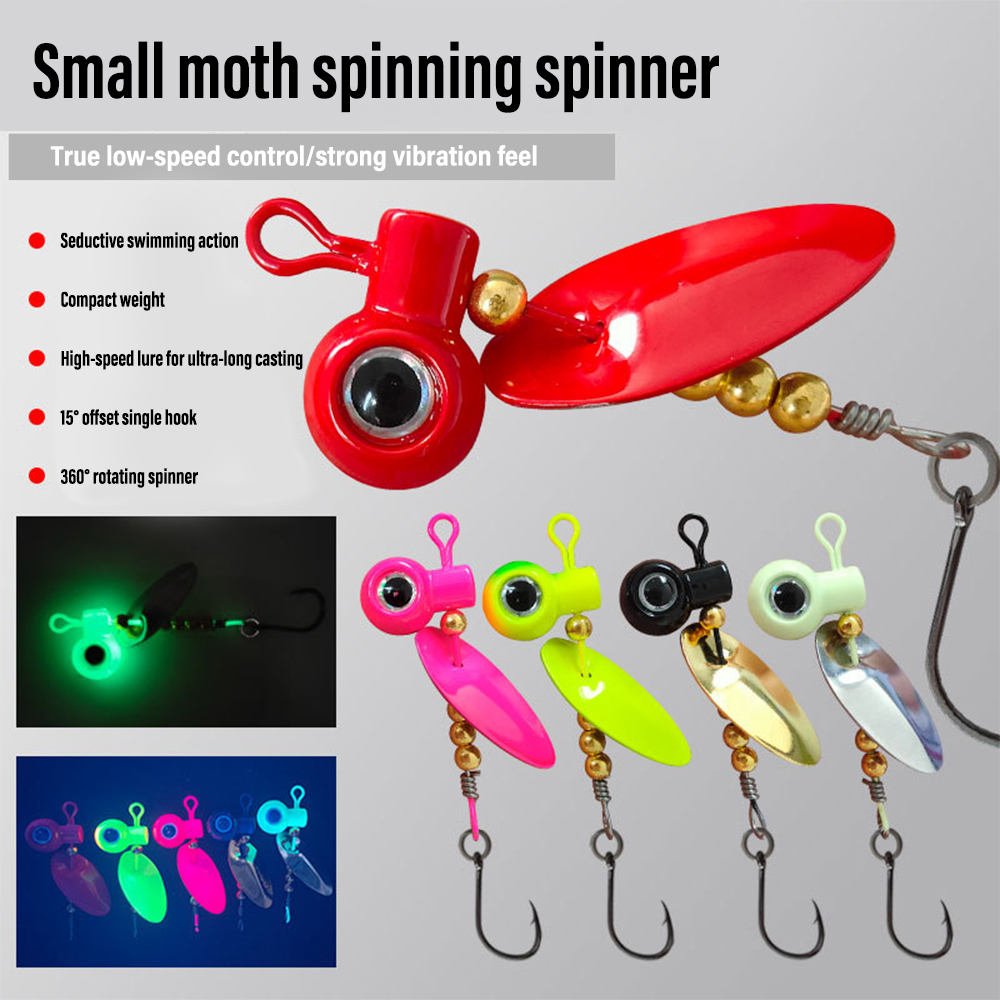 5pcs Crappie Jig Heads With Sp - Fishing Hook Offset のレビューと価格