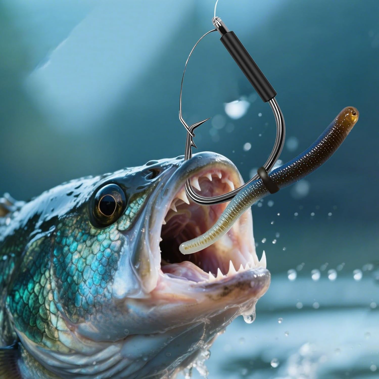 FishTrip Weedless Wacky Rig Ho - Fishing Hook Weedless のレビューと価格