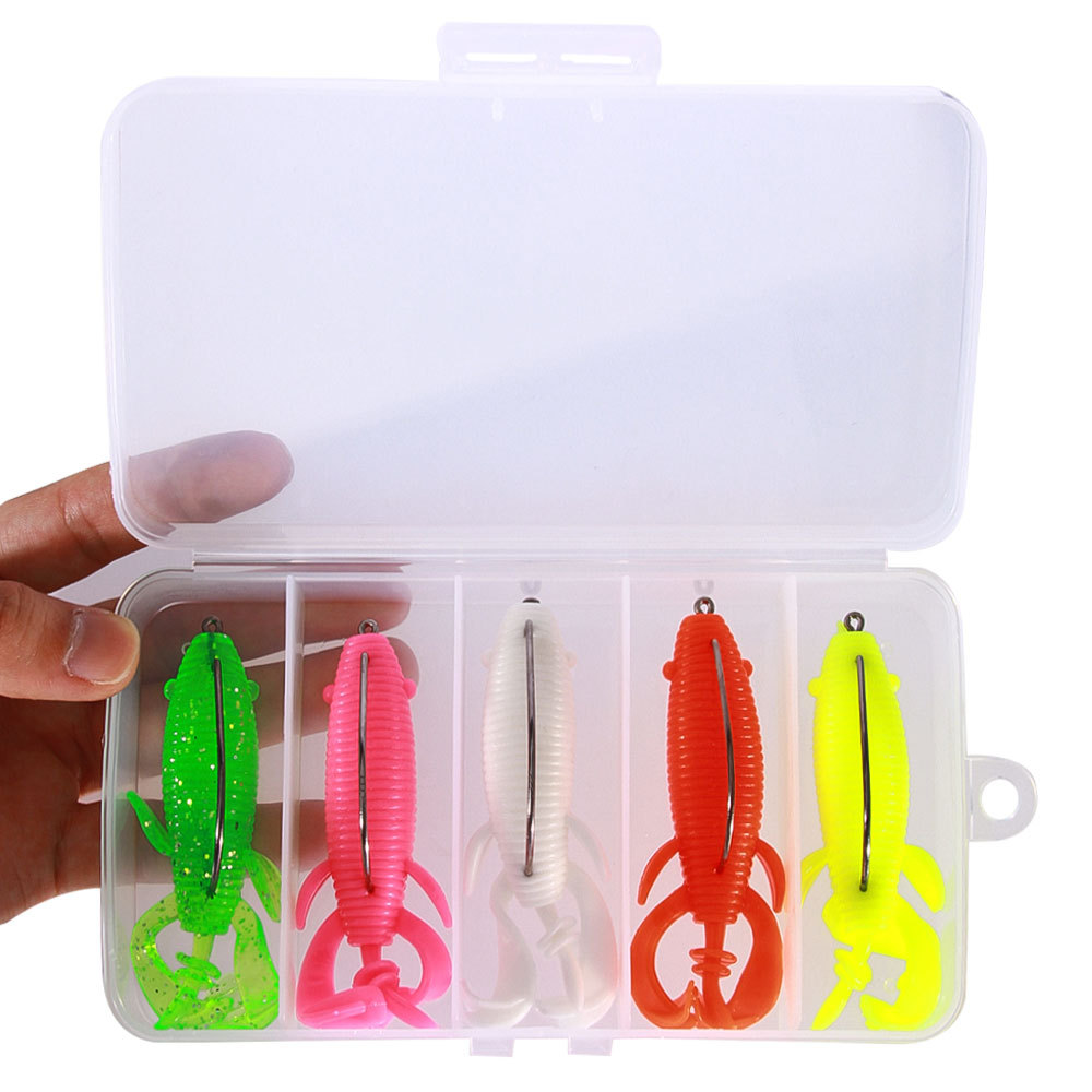 Floating Soft Frog Bait Reinfo - Fishing Hook Weedless のレビューと価格