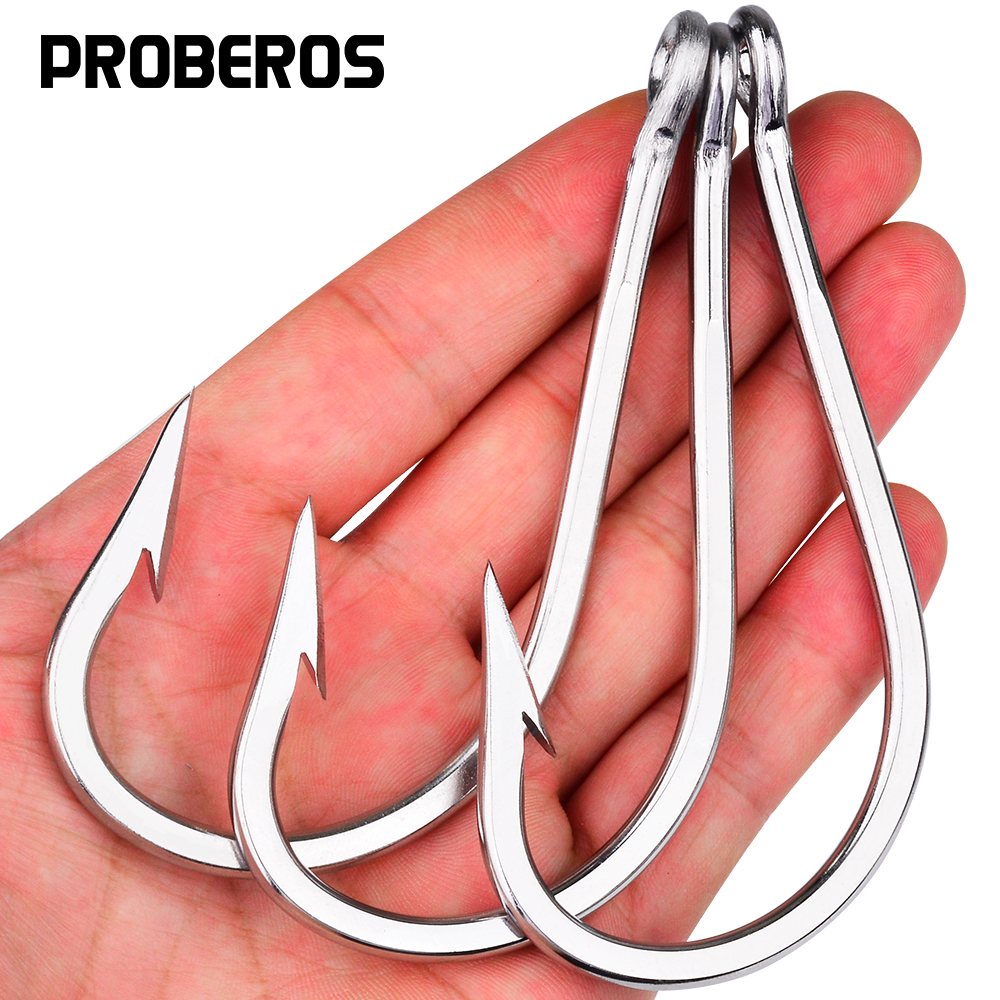 PROBEROS 5pcs Stainless Steel  - Fishing Hook Circle のレビューと価格