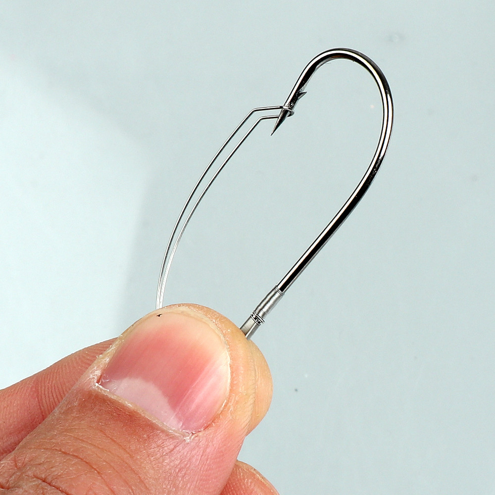10Pcs/box Fishing Wacky Weedle - Fishing Hook Weedless のレビューと価格