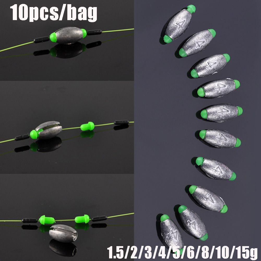 10Pcs Lead Weight Fishing Lead - Fishing Hook Remover のレビューと価格