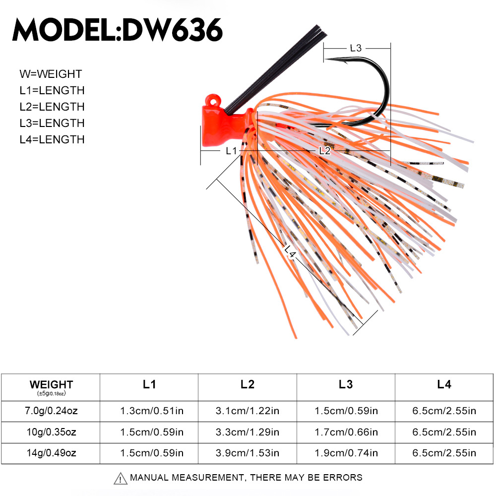 7G 10G 14G Jig Hook Fishing Lu - Fishing Hook Weedless のレビューと価格