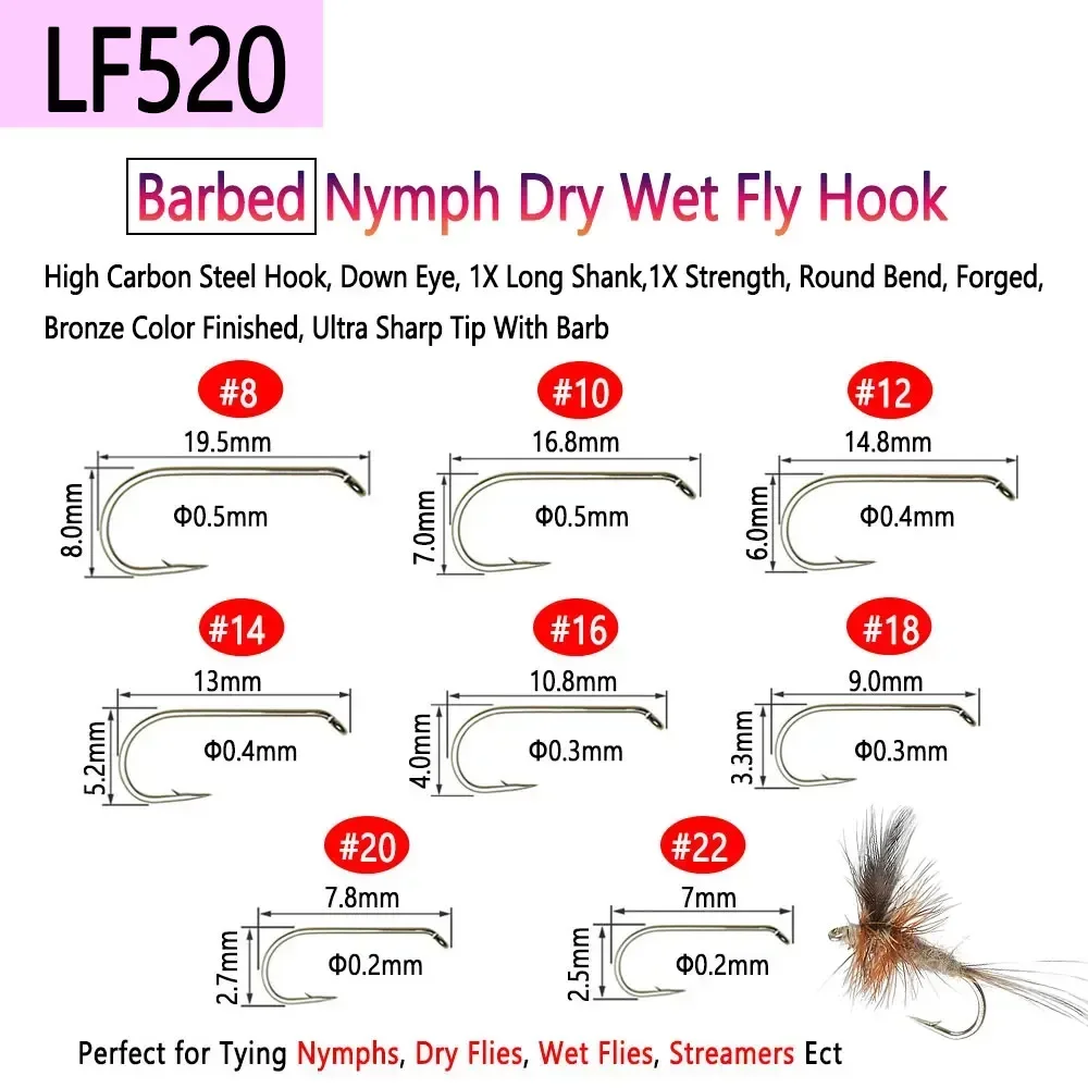 Bimoo 100PCS 1#~22# Barbed & B - Fishing Hook Barbless のレビューと価格