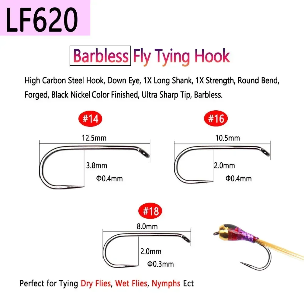 Bimoo 100PCS 1#~22# Barbed & B - Fishing Hook Barbless のレビューと価格