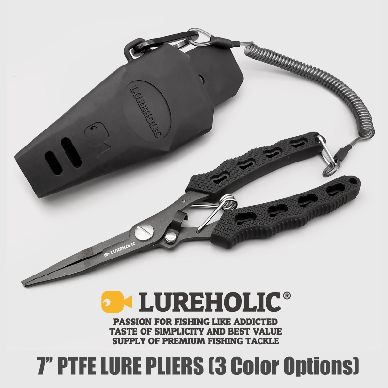Lureholic 7” PTFE Coated Lure  - Fishing Hook Remover のレビューと価格